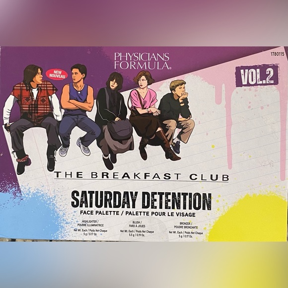 The Breakfast Club Saturday Detention Face Palette Vol.2 X Physicians Formula - Picture 2 of 14